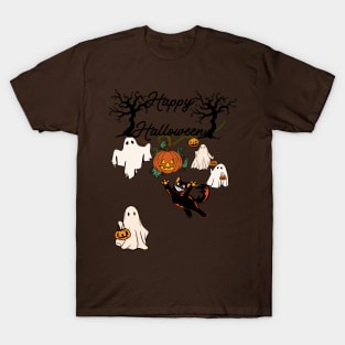 halloween ghosts T-Shirt